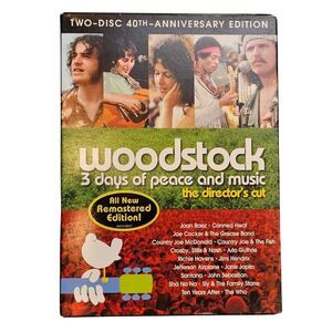 WOODSTOCK 3 Days of Music 2 DVD Director's Cut